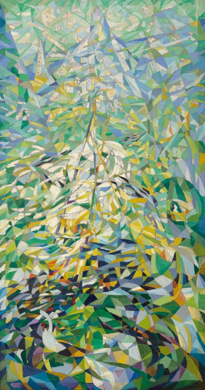 Våren (processionen) av Joseph Stella