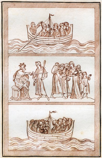 Thomas Beckets liv, 1801. av Joseph Strutt