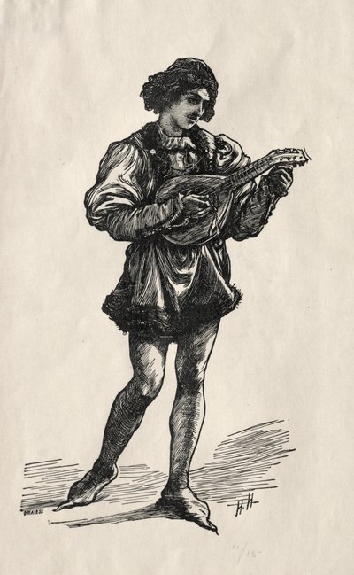 En trubadur av Joseph Swain