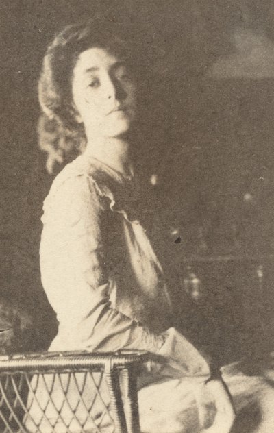 Mercedes de Cordoba,ca 1900 (foto) av Joseph T. Keiley