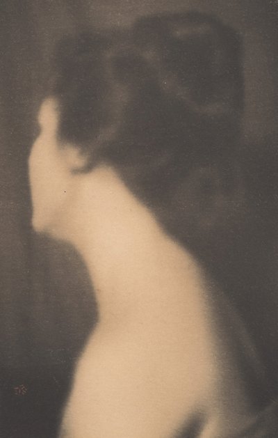 The Averted Head - A Study in Flesh Tones, 1899. av Joseph Turner Keiley