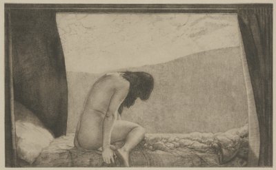 Forsaken, c.1913 (engraving) av Joseph Uhl