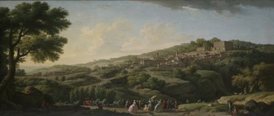 Villa på Caprarola av Joseph Vernet