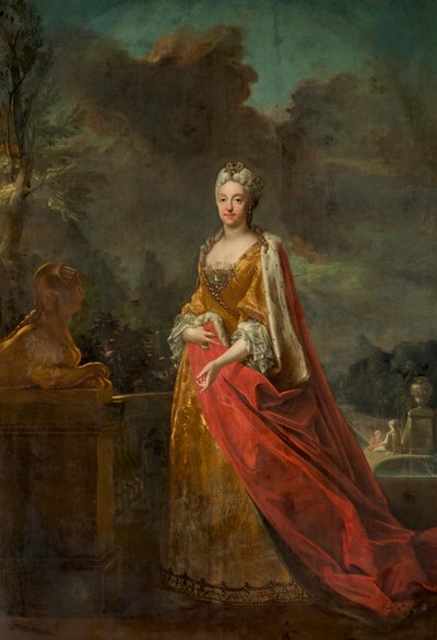 Maria Amalia av Bayern (1701-1756) av Joseph Vivien