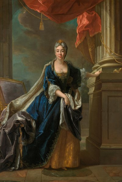 Maria Anna Carolina av Bayern (1693-1751) av Joseph Vivien
