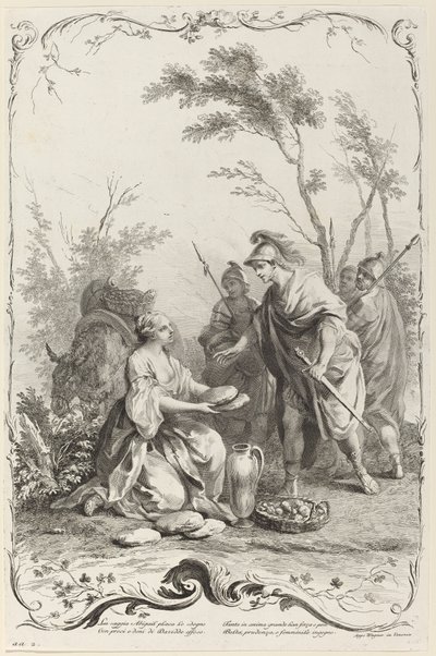 David och Abigail av Joseph Wagner