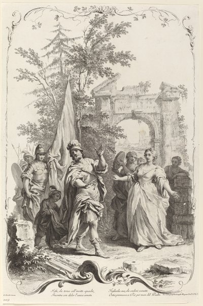 Jefta och hans dotter av Joseph Wagner