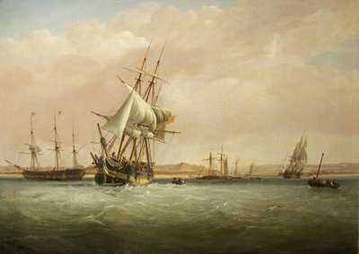 King Road och The Mouth of the Avon av Joseph Walter
