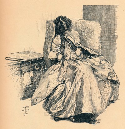 A Reverie, c1900 av Joseph Walter West