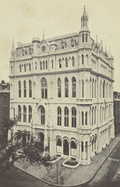New Masonic Temple, Boston, 1860-talet. av Joseph Ward