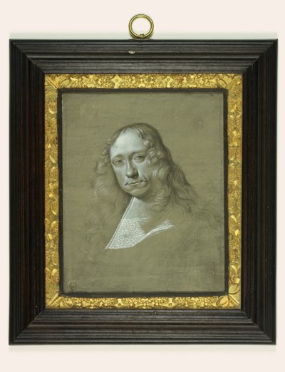 J Müller (akvarell på elfenben) av Joseph Werner