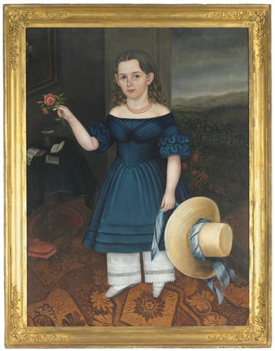 Porträtt av Martha Otis Bullock av Joseph Whiting Stock