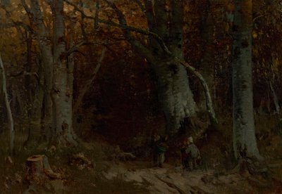 Hans och Greta av Joseph Wopfner
