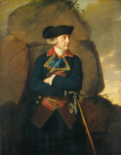 Porträtt av en gentleman av Joseph Wright