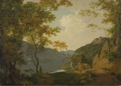 Sjöscen av Joseph Wright of Derby