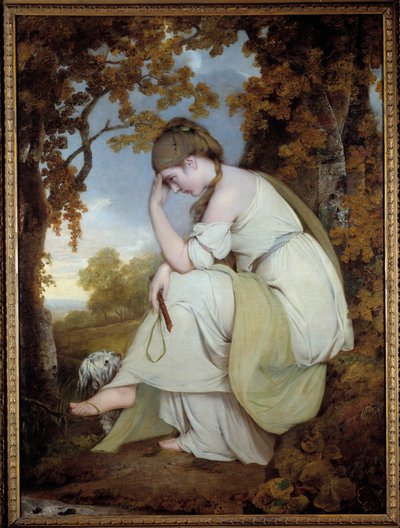 Maria målning av Joseph Wright från Derby (1734-1797) av Joseph Wright of Derby