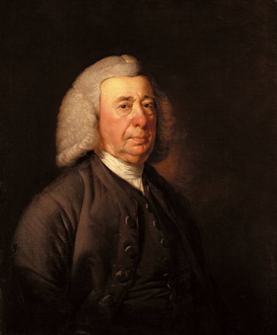 Porträtt av Charles Goore (1701-83) c.1769 (olja på duk) av Joseph Wright of Derby