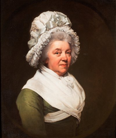 Porträtt av Mrs Anthony Greatorex av Joseph Wright of Derby