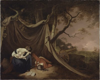 The Dead Soldier, ca 1789 (olja på duk) av Joseph Wright of Derby