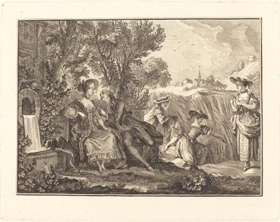 sommar av Joseph de Longueil after Charles Eisen