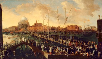 Redentoreprocessionen av Joseph Heintz der Jüngere