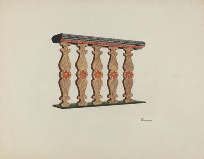 Körbanan, 1938. av Josephine C. Romano
