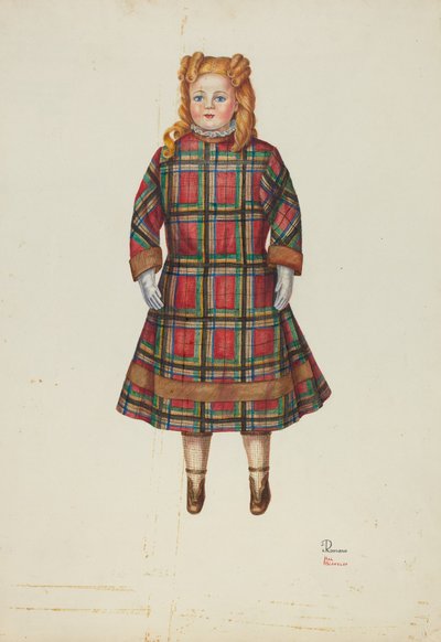 Docka - Florens, ca. 1941 av Josephine C. Romano