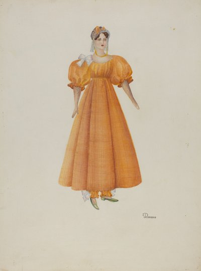 Docka - Hepzibah, ca. 1939. av Josephine C. Romano