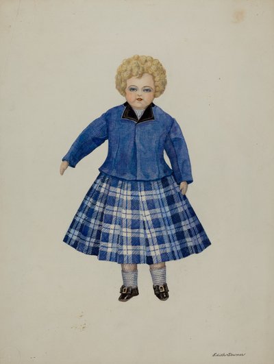 Docka - Leslie Simpson, c. 1937 av Josephine C. Romano