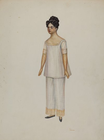 Docka - Lydia Sherman, ca. 1937. av Josephine C. Romano