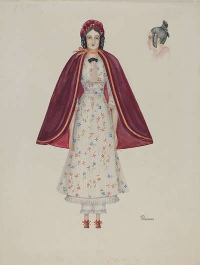 Docka - Narcissa Savery, ca. 1937. av Josephine C. Romano