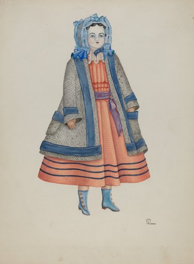 Docka - "Rose Bates" av Josephine C. Romano