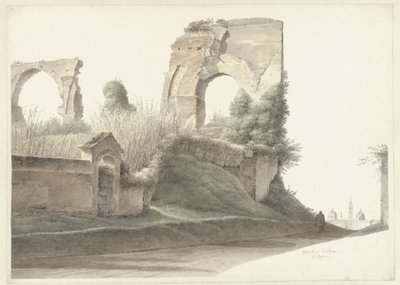 Neros akvedukt i Rom av Josephus Augustus Knip