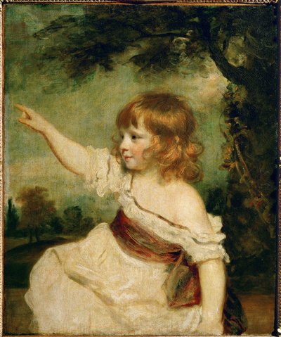 Mäster Hare, Francis George Hare... av Joshua (studio of) Reynolds