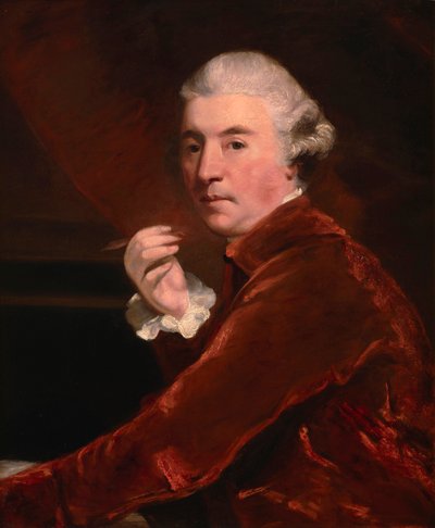 Sir William Chambers, ca 1780 (olja på duk) av Joshua (studio of) Reynolds