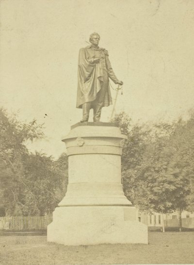 Staty av Commodore Matthew Perry, 185089. av Joshua Appleby Williams