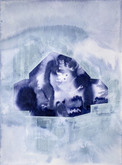Fluid Indigo-bostaden av Joshua Hoskins