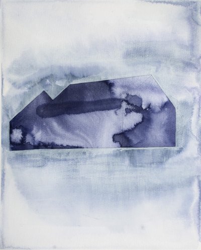 Landskap vid Indigo Mountain av Joshua Hoskins