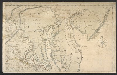 En karta över den mest bebodda delen av Virginia ... av Joshua and Jefferson Peter Fry