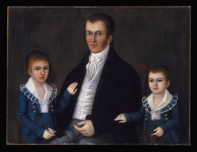 John Jacob Anderson och sönerna John och Edward av Joshua Johnson