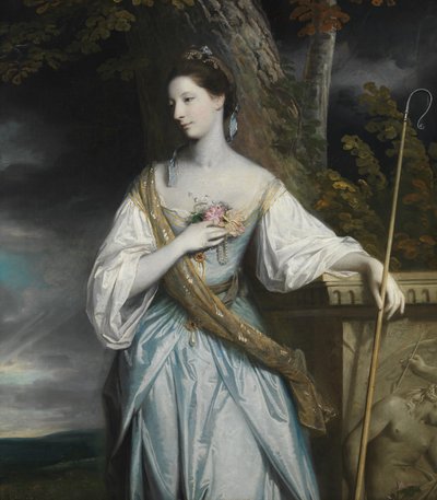 Anne Dashwood 1743-1830, senare grevinna av Galloway, 1764. av Joshua Reynolds