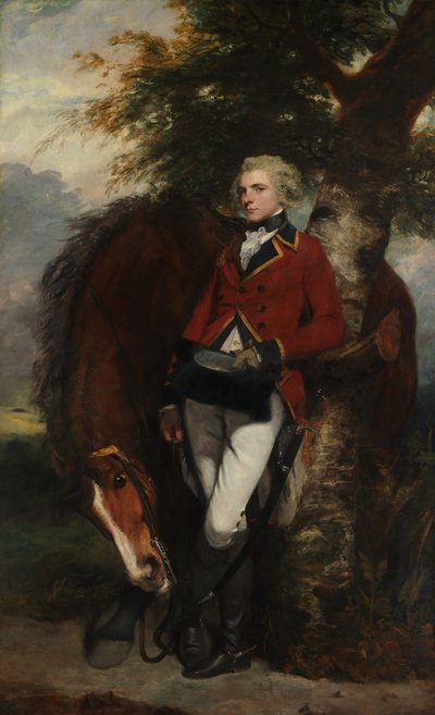 Kapten George K. H. Coussmaker 1759-1801, 1782. av Joshua Reynolds