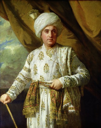 Kapten John Foote från Ostindiska kompaniet av Joshua Reynolds