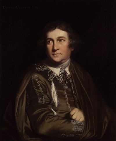 David Garrick som Kitely i "Every Man in his Humour av Joshua Reynolds