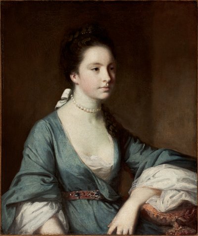 Isabella Carr (1742-1808) Countess of Erroll  av Joshua Reynolds
