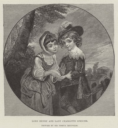 Lord Henry och Lady Charlotte Spencer av Joshua Reynolds