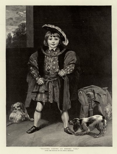 Master Crewe som Henry VIII av Joshua Reynolds