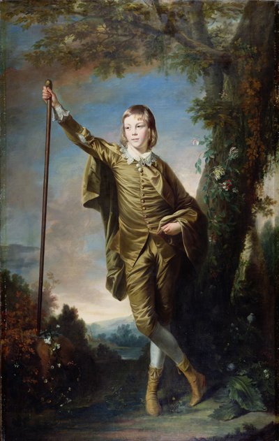 Mästare Thomas Lister (Den bruna pojken) av Joshua Reynolds