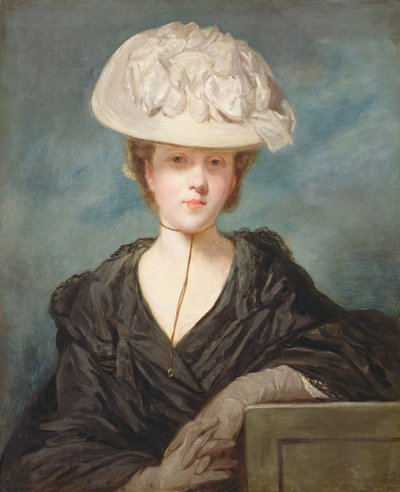 Miss Mary Hickey av Joshua Reynolds
