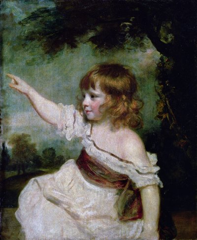 Porträtt av Francis George Hare, äldste son till Francis Hare Naylor (1753-1815) 1788-9 av Joshua Reynolds
